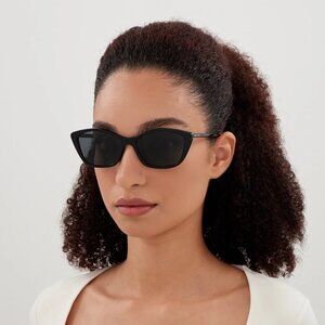 NWT SAINT LAURENT BLACK WOMEN SUNGLASSES